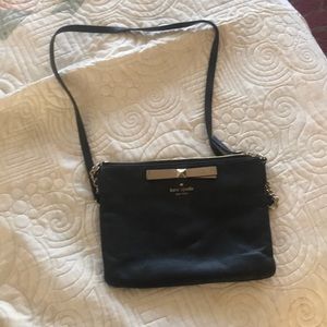 Kate Spade black leather purse
